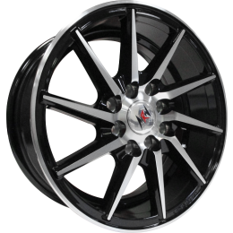 15x7.0 4H 100/114.3 P30 CB73.1 MRW L1458 - Black Machined (Alloy)