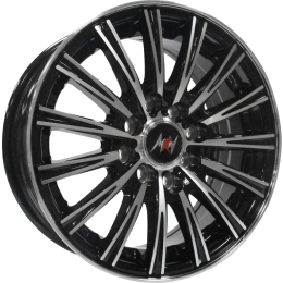 17x7.5 4H 100/108 P35 CB73.1 MRW L892 - Black Machined (Alloy)