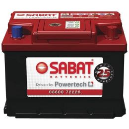 Sabat Battery 612 Standard -  Old Battery trade-in or R322.00 Surcharge applies