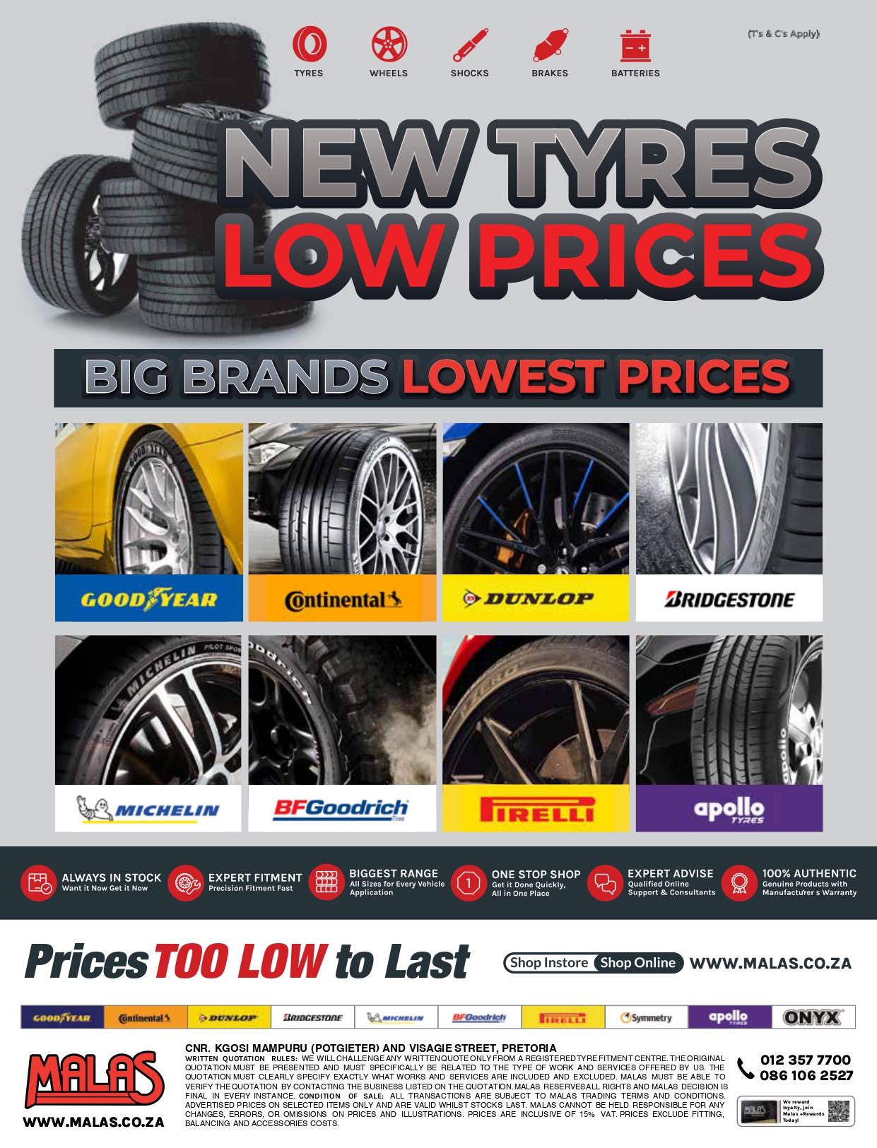 Promotional Brochures 22 I Malas Tyres